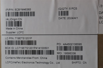 Lenovo IdeaPad 3 14IAH8 Palmrest Cover Touchpad Keyboard Italian 5CB1M46365