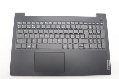Lenovo V15 G4 IRU Palmrest Cover Touchpad Keyboard Swiss Grey 5CB1L67792