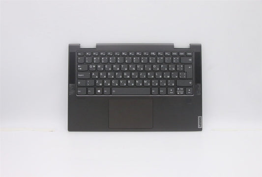 Lenovo Yoga C740-14IML Keyboard Palmrest Top Cover Bulgairian Grey 5CB0U43954
