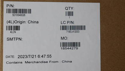 Lenovo LCD MODULE L83AA TT TOUCH FCC 5D10S40026