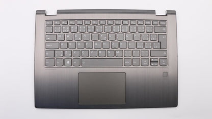 Lenovo Yoga 530-14ARR Keyboard Palmrest Top Cover Czech Black Backlit 5CB0R47311