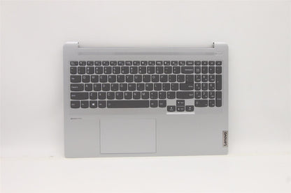 Lenovo Pro 5 Pro-16ACH6 Keyboard Palmrest Top Cover US Silver 5CB1C74906