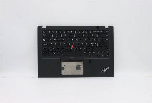 Lenovo ThinkPad T14s Keyboard Palmrest Top Cover Norwegian Black 5M10Z41529