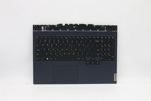 Lenovo Legion 5-15ACH6H Keyboard Palmrest Top Cover Greek Blue 5CB1C74813