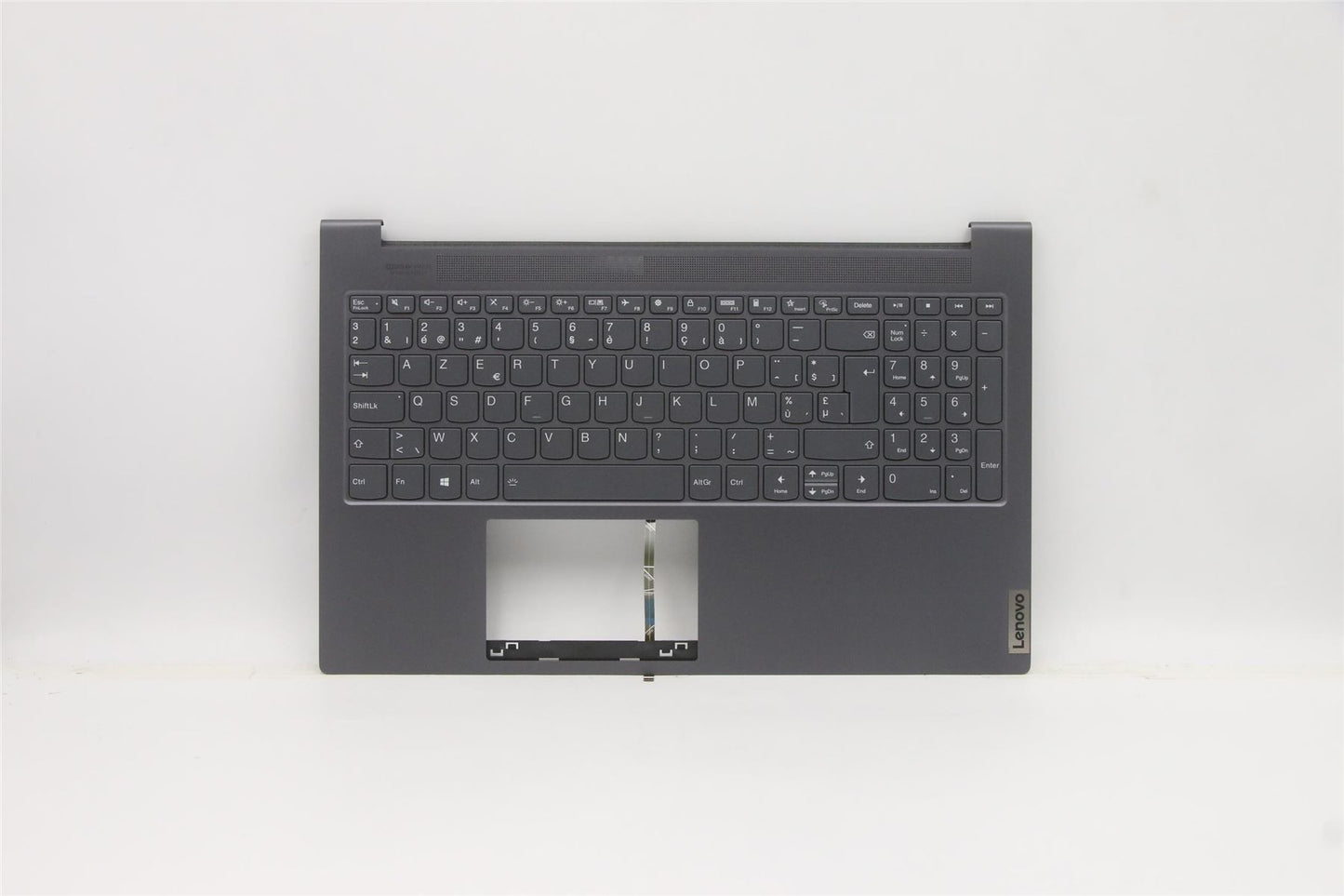 Lenovo IdeaPad 7 15ITL05 Keyboard Palmrest Top Cover Belgian Grey 5CB1B10110