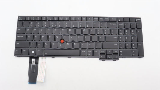 Lenovo ThinkPad P16v 1 P16s 2 L15 4 T16 2 Keyboard US Europe Black 5N21K05029