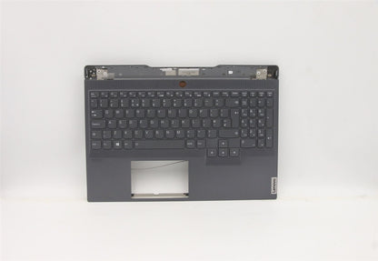 Lenovo S7 15IMH5 Keyboard Palmrest Top Cover UK Grey Backlit 5CB0Z71956