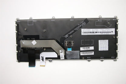 Genuine Lenovo Yoga X380 Keyboard Portuguese Silver Backlit 01HX121 01HW676