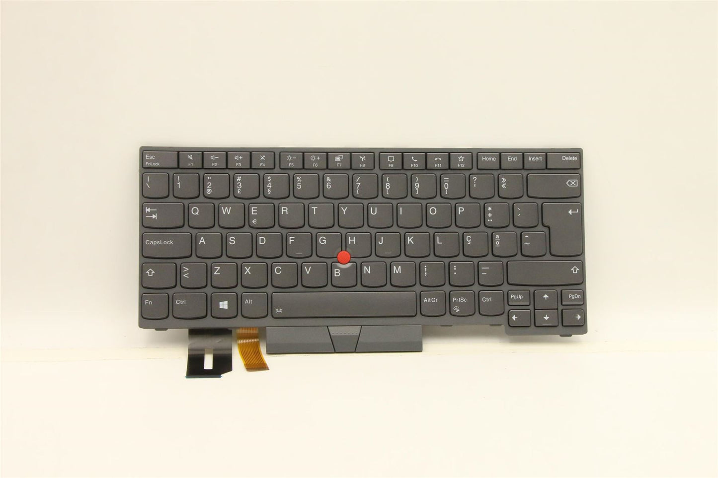 Lenovo ThinkPad T14 Gen 2 P14s Gen 2 Keyboard Portuguese Grey Backlit 5N21B08395