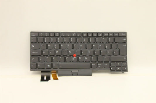 Lenovo ThinkPad T14 Gen 2 P14s Gen 2 Keyboard Portuguese Grey Backlit 5N21B08395