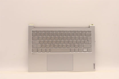 Lenovo Yoga 7 14IAH7 Palmrest Cover Touchpad Keyboard Cloud Grey 5CB1J19793