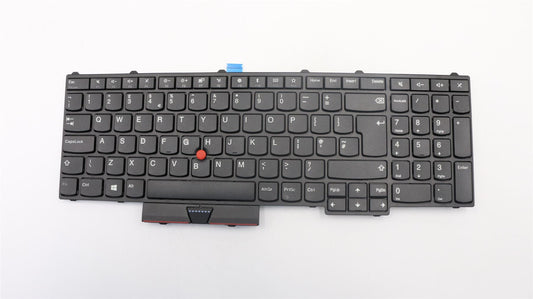 Lenovo ThinkPad P51 P71 Keyboard UK Black 01ER980