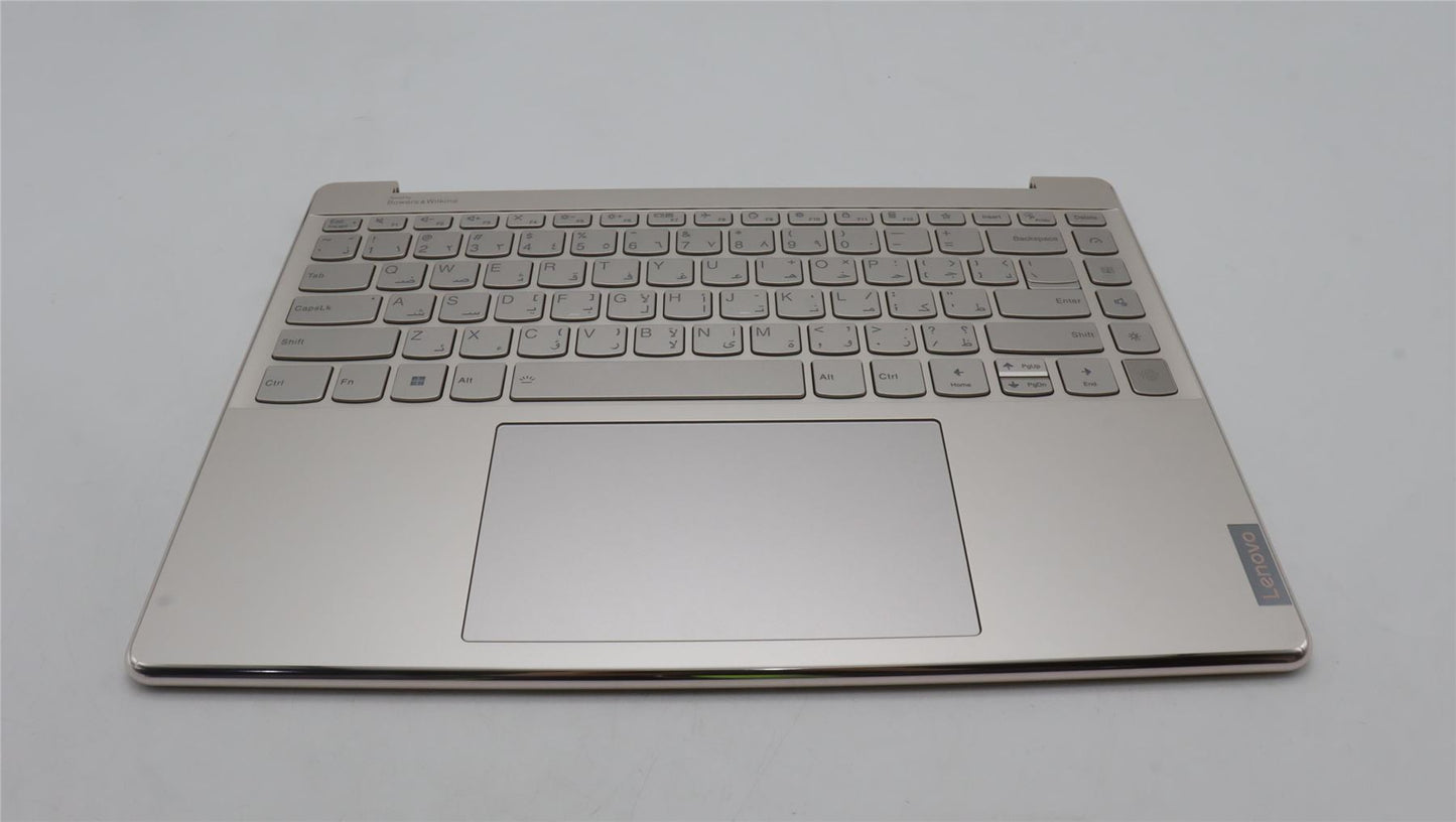 Lenovo Yoga 9 14IRP8 Palmrest Cover Touchpad Keyboard Arabic Oatmeal 5CB1K62458