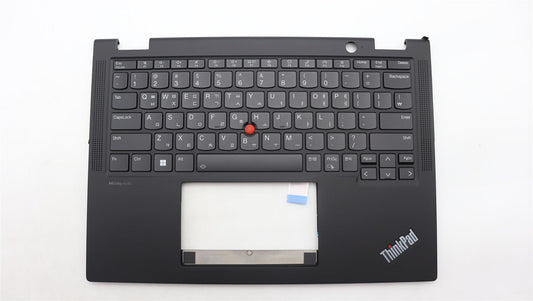 Lenovo ThinkPad X13 Gen 4 Keyboard Palmrest Top Cover Korean Black 5M11L64138