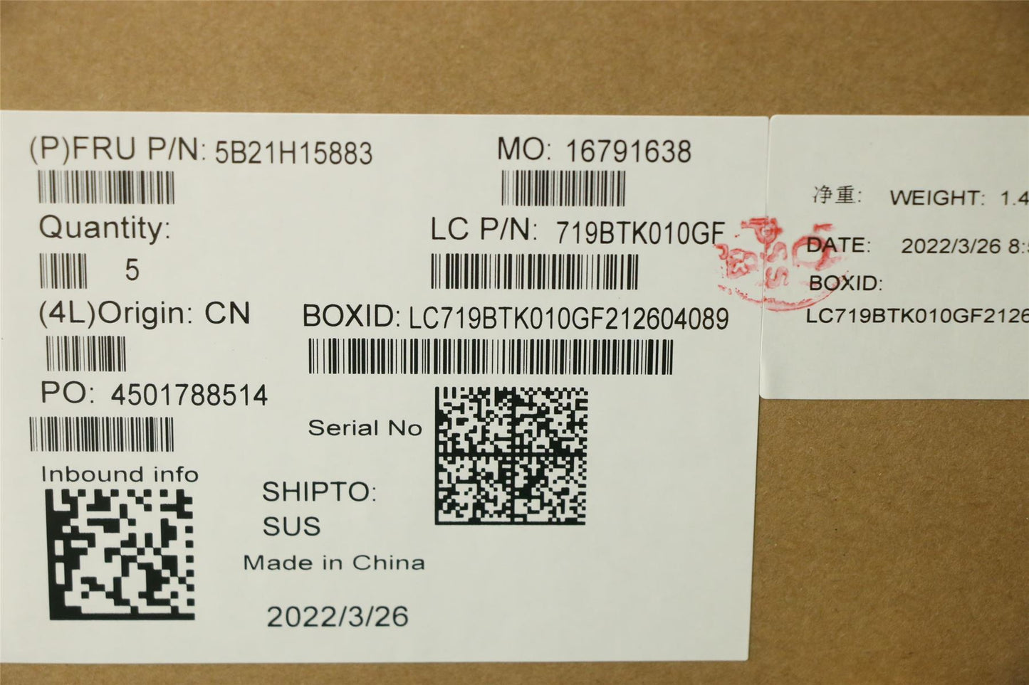 Lenovo ThinkPad T15 Gen 2 T14 Gen 2 Motherboard Mainboard DIS 8G 5B21D65175