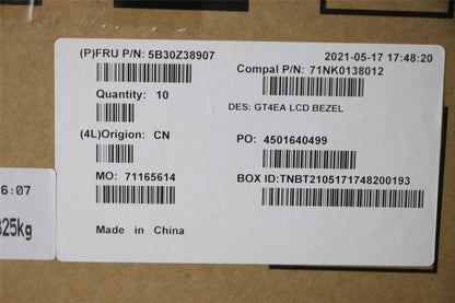 Lenovo Chromebook 14e 2 14APO6 Bezel front trim frame Cover Black 5B30Z38907