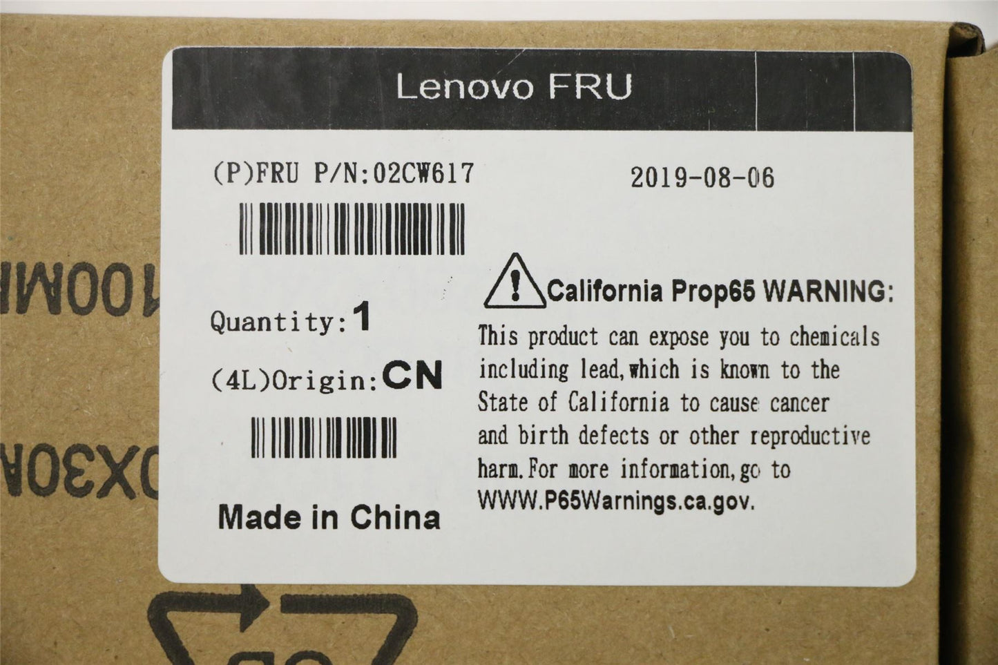 Lenovo P5000 bracket kit 02CW617