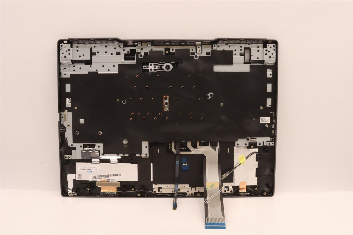 Lenovo 5 15ARH7 Palmrest Cover Touchpad Keyboard Ukrainian Slate Grey 5CB1H78496