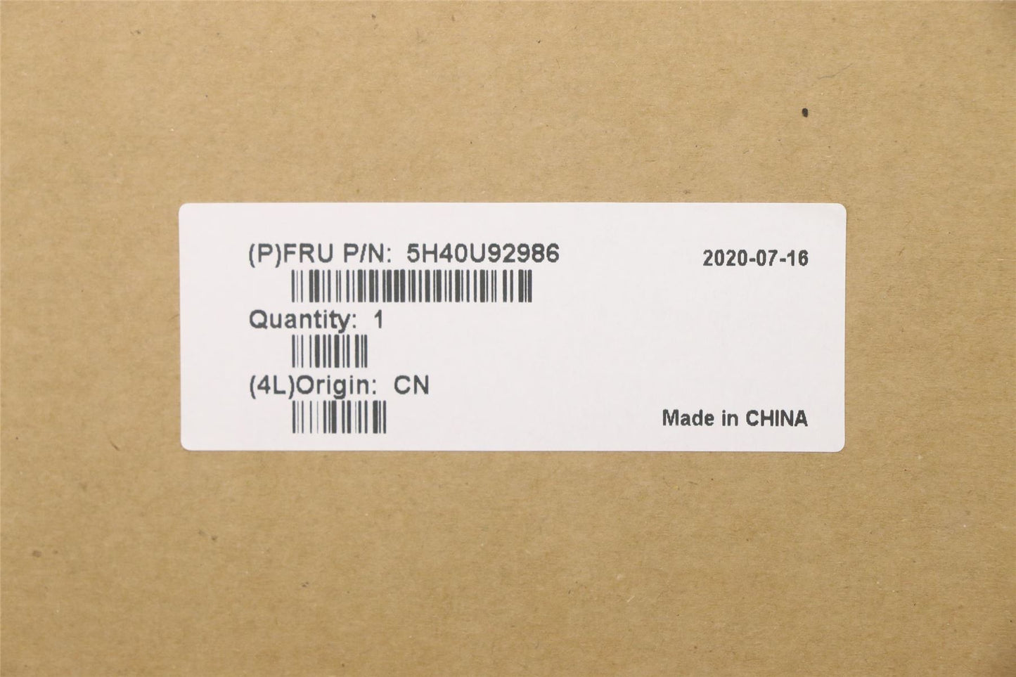 Lenovo 5H40U92986 UMA Thermal Module