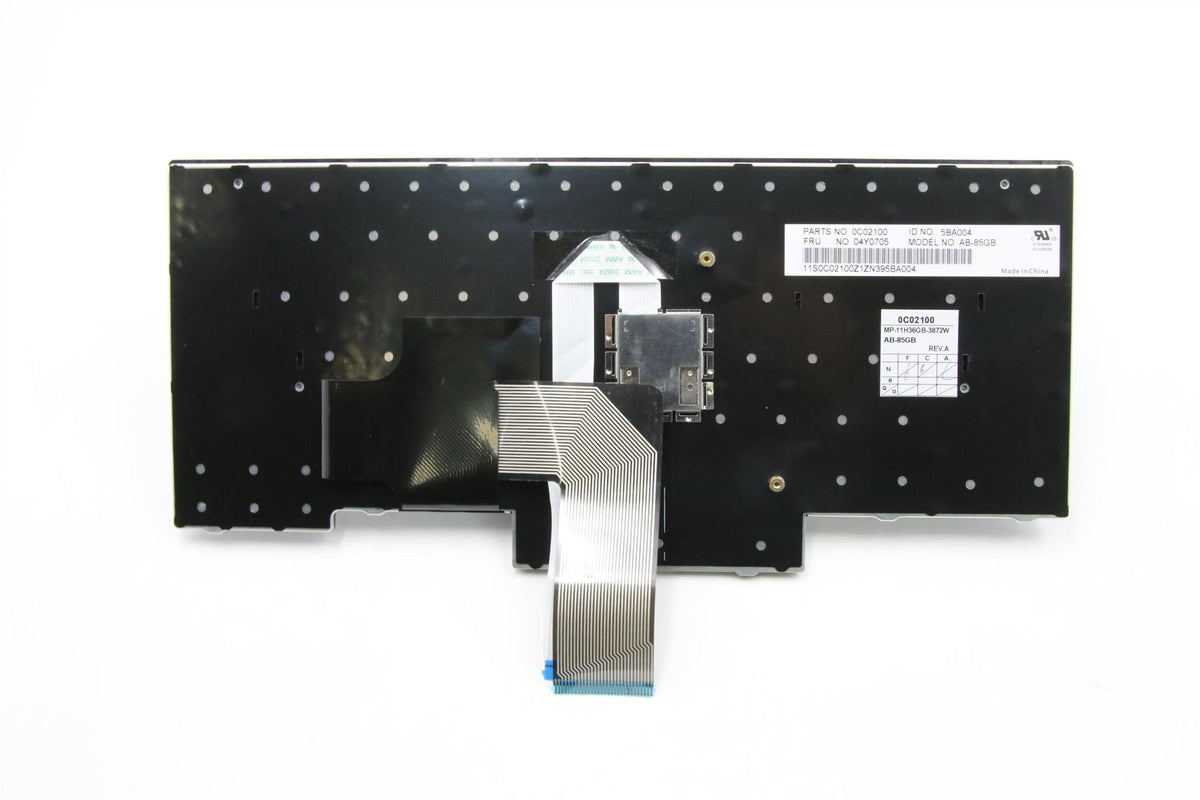 Lenovo FRU ABBA-KBD UKE CHY UK English Keyboard 04Y0705