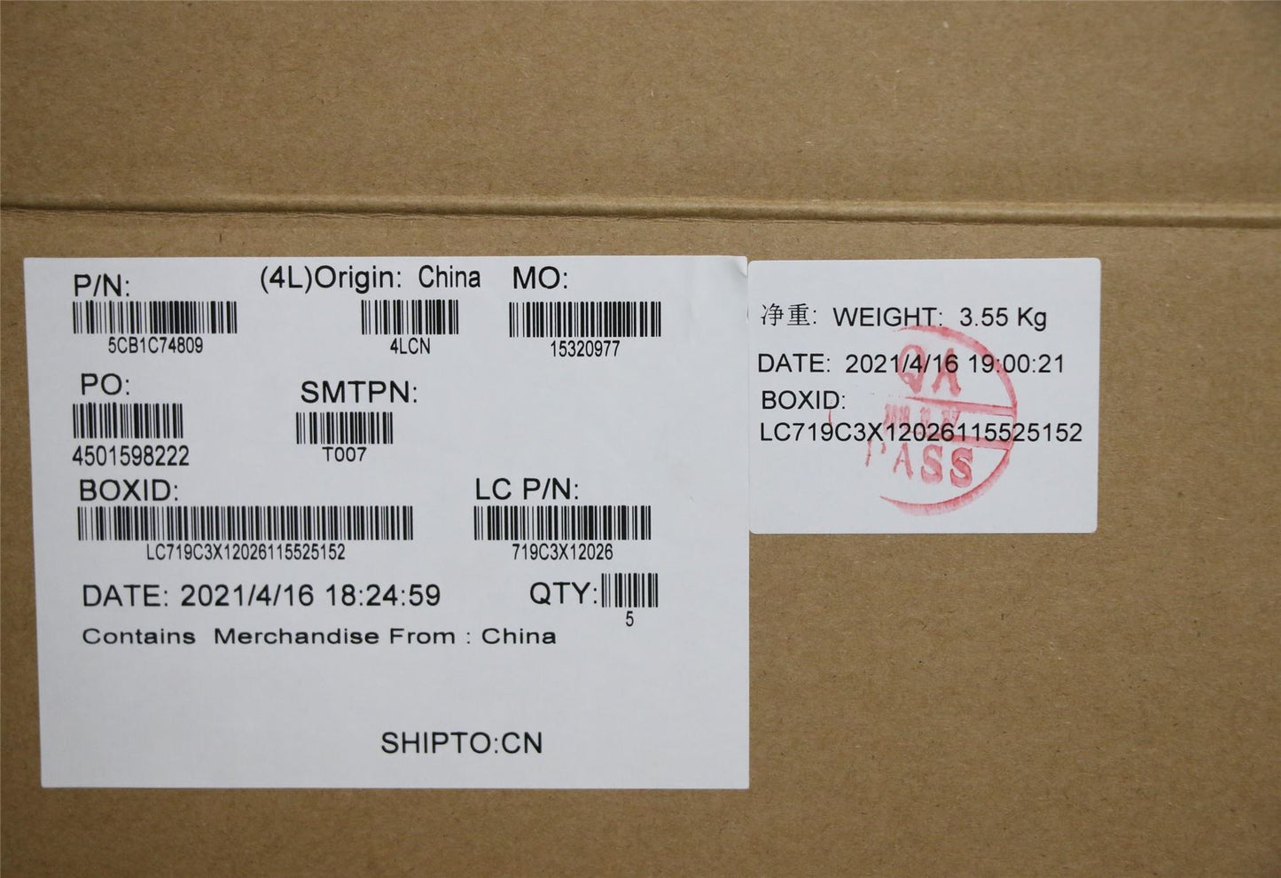 Lenovo Legion 5-15ACH6H Handballenauflage Touchpad-Abdeckung Tastatur US Blau 5CB1C74809