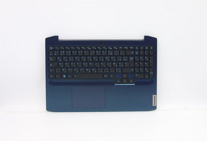 Lenovo Gaming 3-15ARH05 Keyboard Palmrest Top Cover French Black 5CB0Z33243