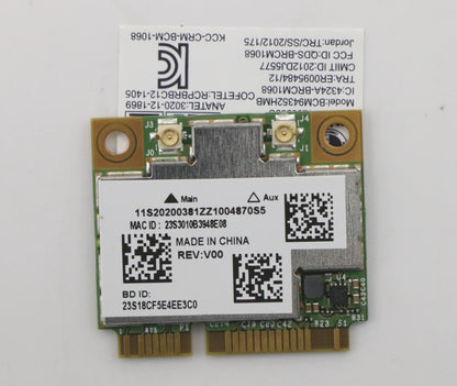 Lenovo Ltn BCM4352+20702 2x2AC+BT4.0 HMC WiFi WLAN Bluetooth 4.0 LiteOn Board 20200381