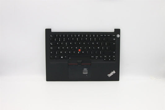 Lenovo ThinkPad E14 Keyboard Palmrest Top Cover Belgian Black Backlit 5M10V17042