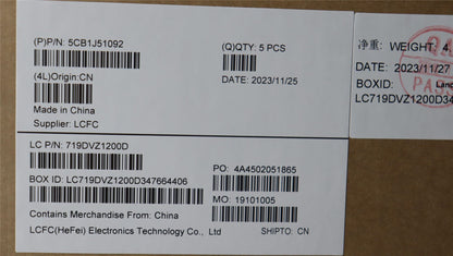 Lenovo Chrome IP 5 16IAU7 Palmrest Cover Touchpad Keyboard Belgian 5CB1J51092