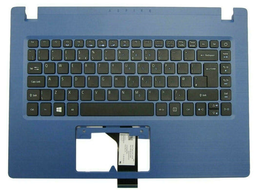 Acer Aspire A114-31 Palmrest Cover Keyboard UK Blue 6B.GQ9N7.029