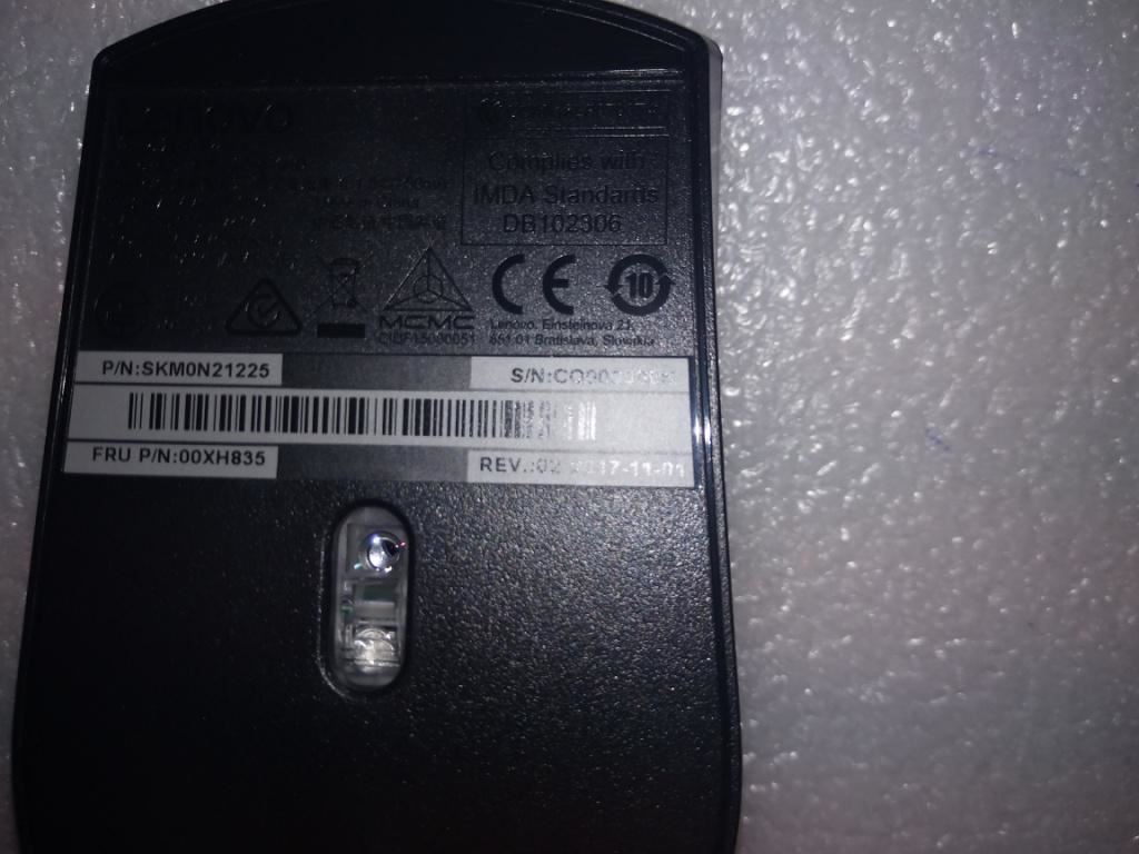 Lenovo WL KM Calliope BK Euro ENG 00XH835