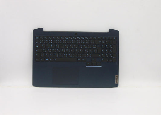 Lenovo IdeaPad 3-15IMH05 Palmrest Cover Touchpad Keyboard French Blue 5CB0Y99504