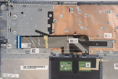 Lenovo IdeaPad 3 14ABA7 Palmrest Cover Touchpad Keyboard German Grey Backlit 5CB1H72808