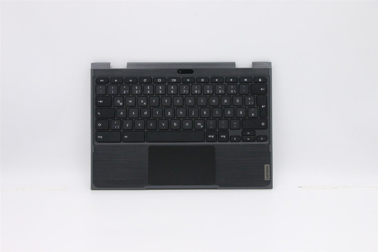 Lenovo Chromebook 500e 2nd Gen Palmrest Cover Touchpad Keyboard Black 5CB0T79596