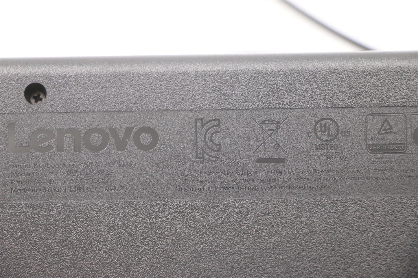 Lenovo USB TRDTNL KB BK BUL 00XH694