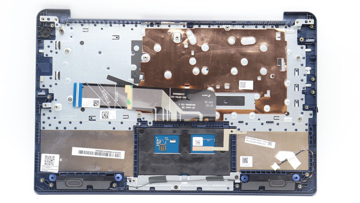 Lenovo Upper Case ASM_POR L82RM AB_NFP_BL 5CB1H72630