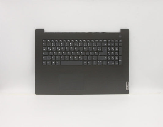 Lenovo V17-IIL Palmrest Cover Touchpad Keyboard German Grey 5CB0Z47750