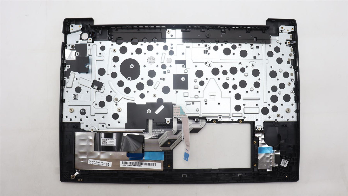Lenovo ThinkPad E16 Gen 1 Keyboard Palmrest Top Cover Spanish Black 5M11H94763