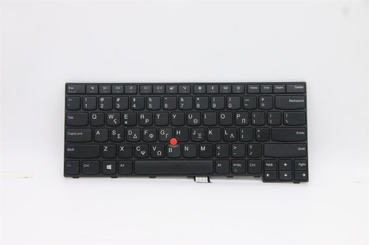 Genuine Lenovo ThinkPad E470 Keyboard Greek Black 01AX013 01AX093 01AX053