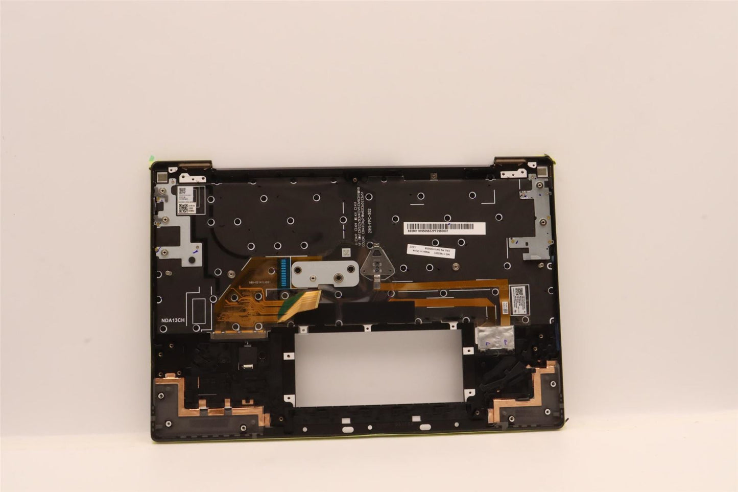 Lenovo ThinkPad Z13 Gen 1 Keyboard Palmrest Top Cover Black Backlit 5M11H95058