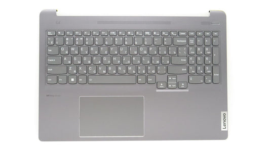 Lenovo IdeaPad 5 16IAH7 Palmrest Cover Touchpad Keyboard Russian Grey 5CB1H95455