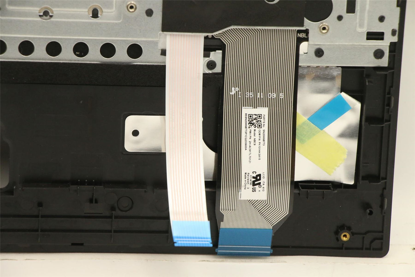 Lenovo MECH_ASM KB C ITA(PMX)PT FP UK BK 5M11A38470