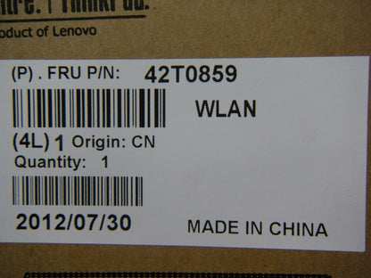 Lenovo FRU Golan WiFi WLAN Board 42T0859