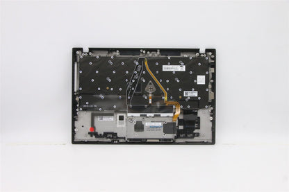 Lenovo ThinkPad X1 8th Gen Keyboard Palmrest Top Cover Greek US 5M10Z27461