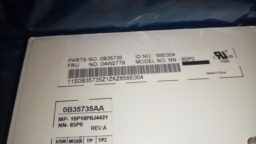 Lenovo NN-KBD POR Portuguese Keyboard 04W2779