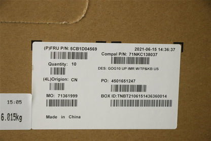 Lenovo IdeaPad 3-15IHU6 3-15ACH6 Palmrest Cover Touchpad Keyboard US 5CB1D04569