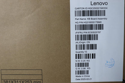 Lenovo Mic H 83JT Microphone Board 5C50S25787