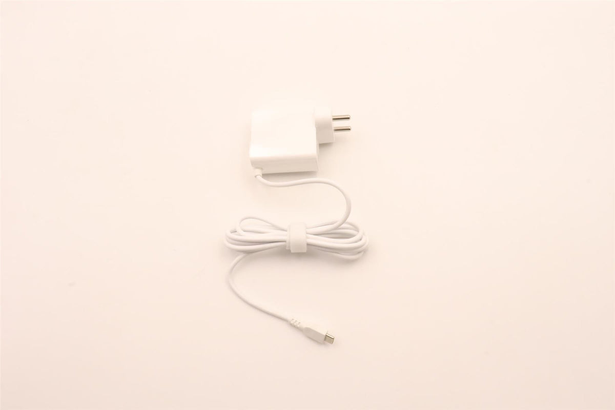Lenovo AC_ADAPTER Type-C 2P IND White 65W USB-C 2 Pin AC Charger Adapter 5A11G77398