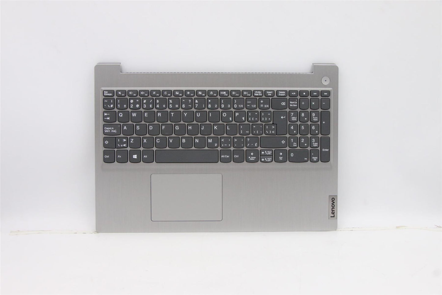 Lenovo IdeaPad 3-15IIL05 Palmrest Cover Touchpad Keyboard Grey 5CB0X57484