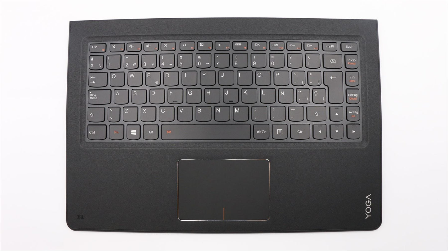Lenovo Yoga 900-13ISK 900-13ISK2 Keyboard Palmrest Top Cover Spanish 5CB0K48475